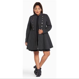 Torrid Military Style Coat